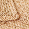 natural fiber Raffia grass braided rug